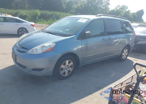 2009 Toyota Sienna Le z USA, uszkodzony, nr VIN 5TDZK23CX9S270124